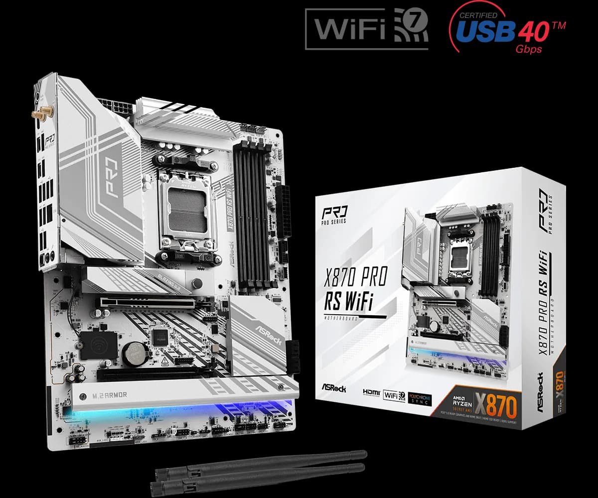 ASRock X870 Pro RS WiFi ATX