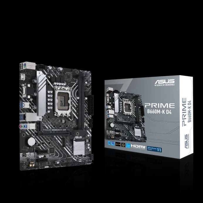 ASUS Prime B660M-K DDR4 LGA1700 Micro ATX
