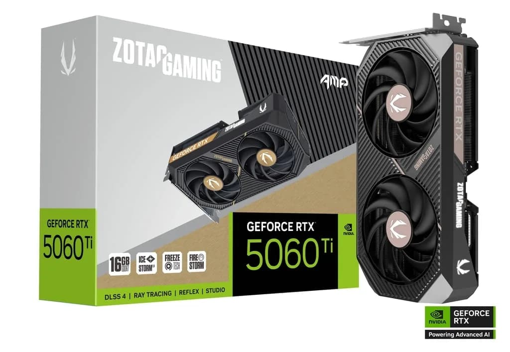 Zotac Solid GeForce RTX™ 5060 Ti AMP 16GB