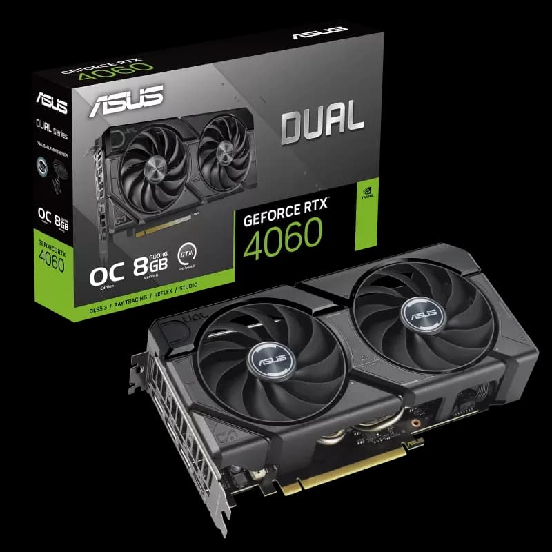 ASUS Dual GeForce RTX™ 4060 EVO 8GB