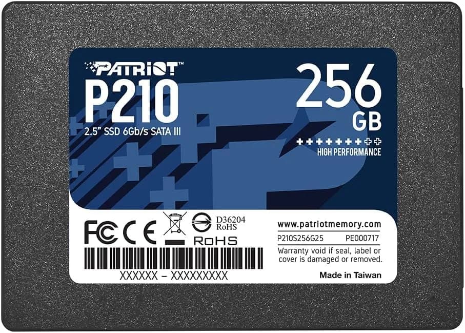 Patriot P210 2.5" 256 GB