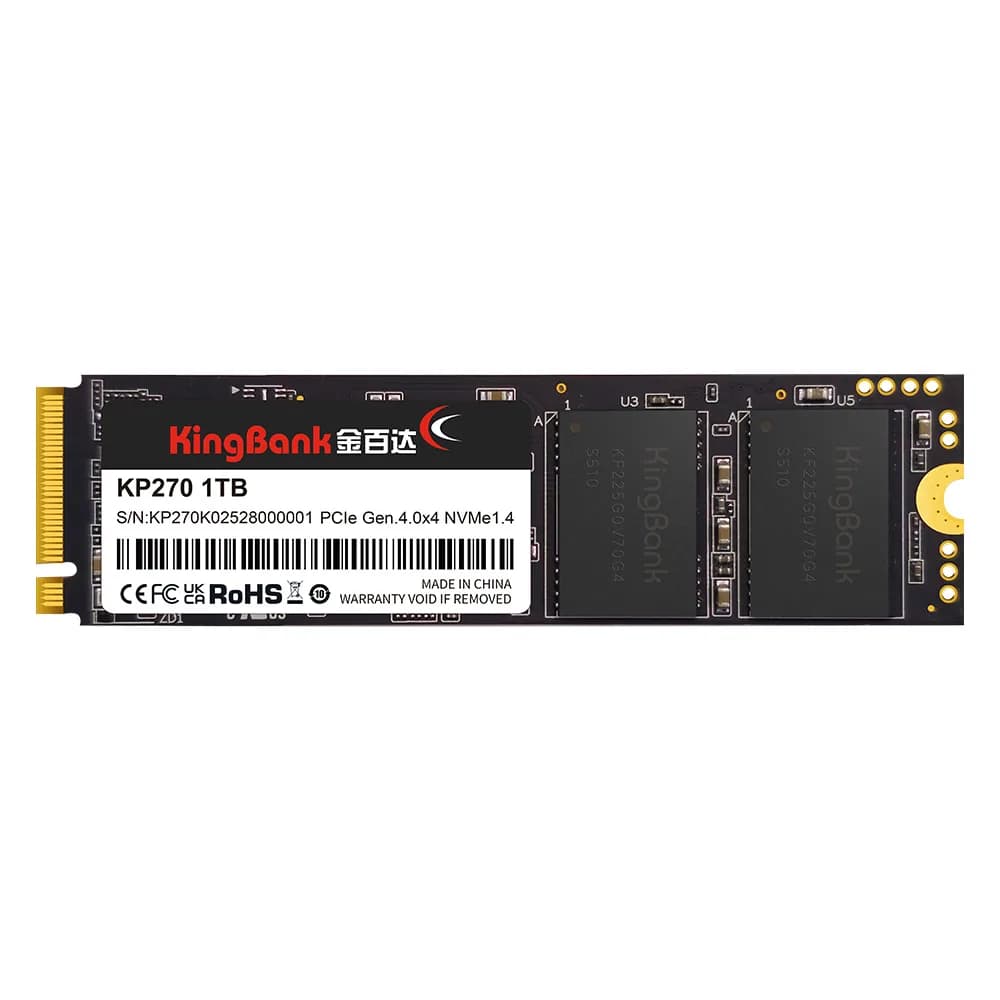 KingBank KP270 M.2 1TB Read 7400MB/s