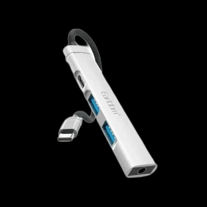 Earldom USB-C x2 USB A / 1 USB-C / 1 Audio Jack Hub ET-HUB20