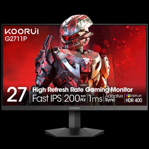 Koorui G2711P FHD (1920x1080), 200Hz, IPS
